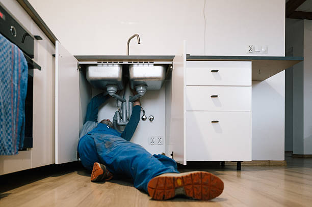 Professional Leak Detection technician working in West Union, OH